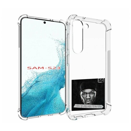Чехол MyPads 50 Cent - The Kanan Tape для Samsung Galaxy S23 задняя-панель-накладка-бампер