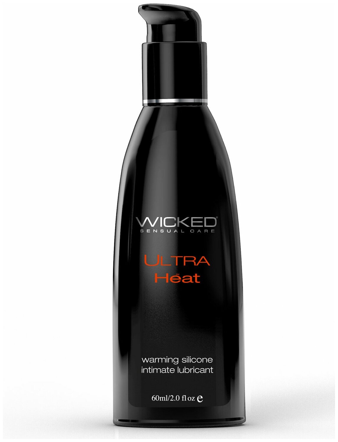 Разогревающий лубрикант Wicked Ultra Heat на силиконовой основе - 60 мл.