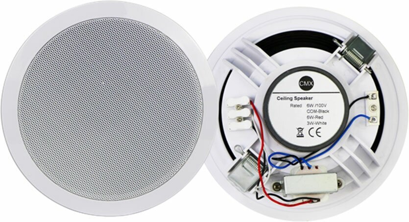 CMX Audio CSK-66E Громкоговоритель потолочный 6,5", 3W/6W, 100V, ABS