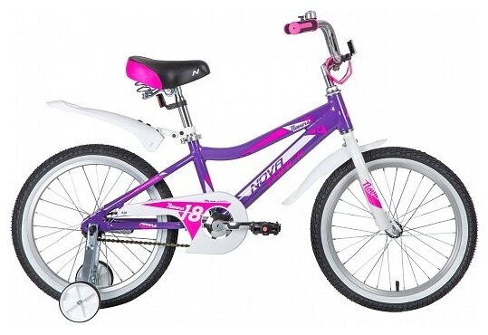 Велосипед 18 Novatrack Novara розовый