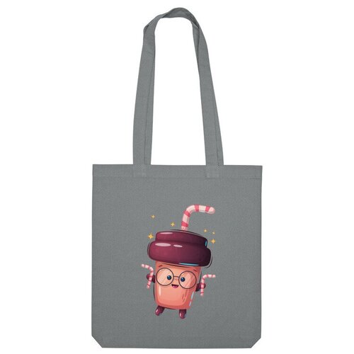 фото Сумка шоппер us basic, серый