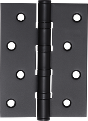 20166 Петли универсальные с врезкой VЕTTORE 100×75×2.5-4BB MBP (Чёрный Матовый) для межкомнатных дверей