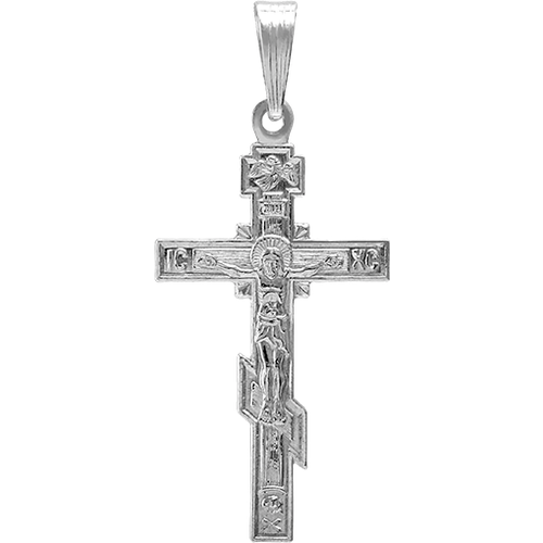 Серебряная подвеска-крест Распятие Христово Юз Елизавета 1020, Серебро 925°