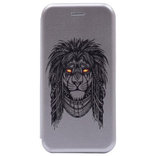 фото Чехол-книжка book art jack grand leo для honor 7c/honor 7a pro/y6 prime 2018 серый gosso