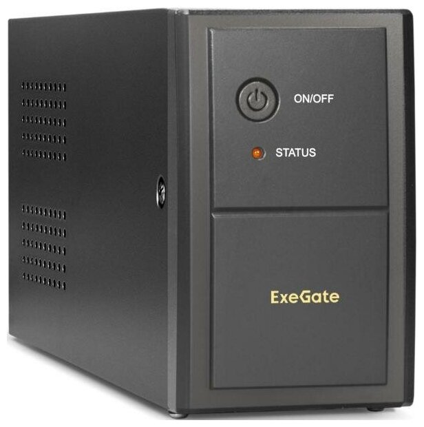 Exegate EP285474RUS ИБП ExeGate Power Back BNB-850. LED. AVR. EURO. RJ. USB <850VA/480W, LED, AVR,2 евророзетки, RJ45/11, USB, Black>