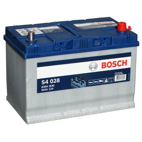 фото Автомобильный аккумулятор bosch s4 028 (0 092 s40 280)