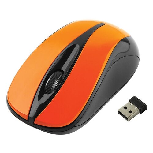 Беспроводная мышь Gembird MUSW-325-O Orange USB, оранжевый