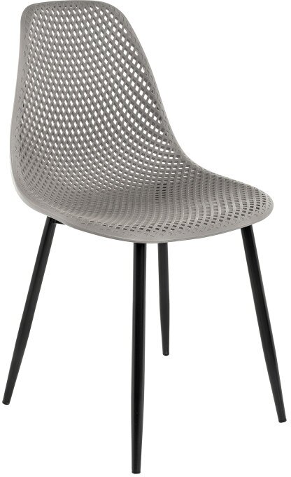 Пластиковый стул KAPIOVI ALEGRI, серый