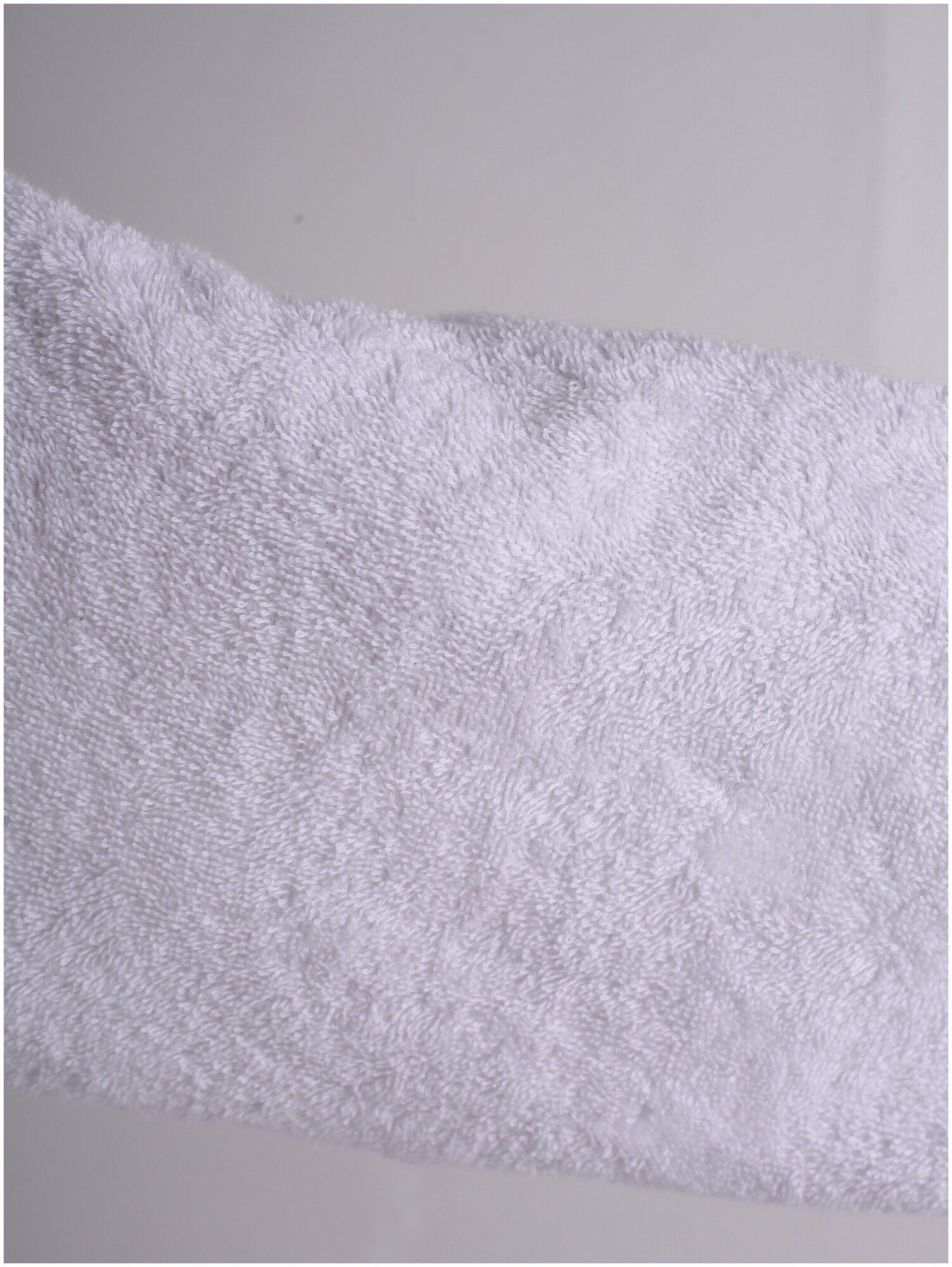 Женский махровый цвет белый халат с шалькой Veve home textile белый - фотография № 13