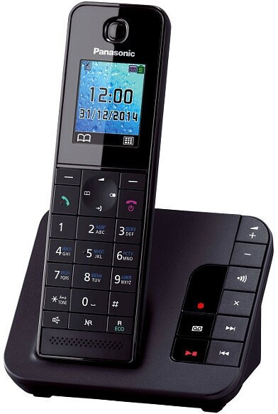 Радиотелефон Panasonic KX-TGH220RUB чёрный