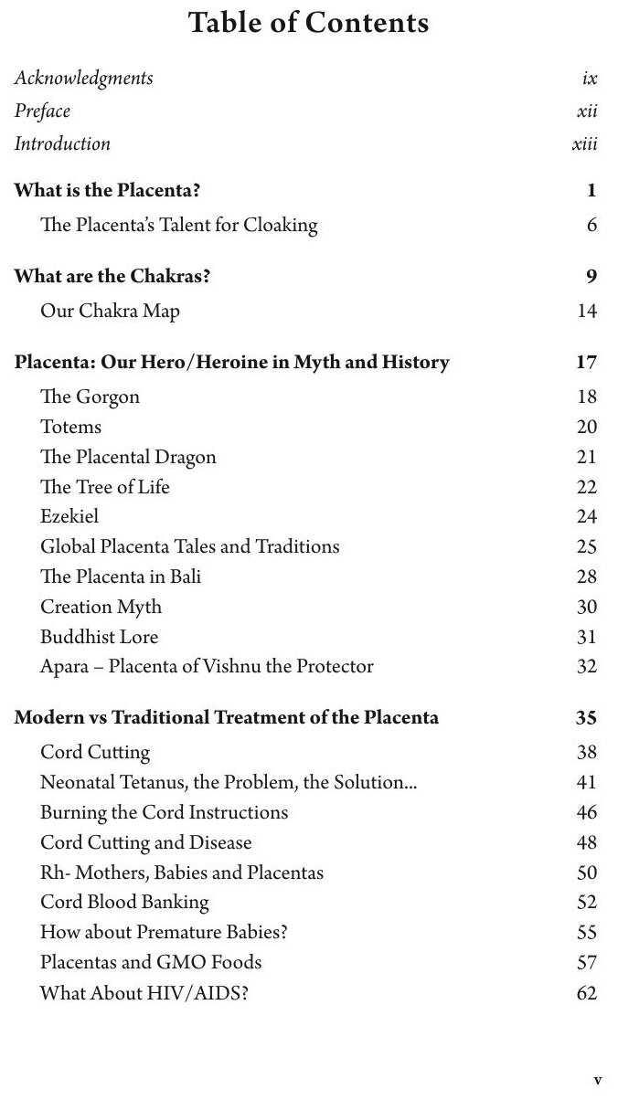 Placenta - The Forgotten Chakra