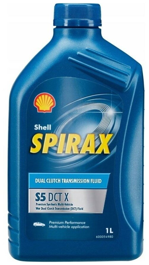 SHELL SPIRAX S5 DCT X 1 л. Трансмиссионное масло (Производитель: Shell 550055144)