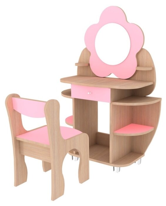 Комплект MEBELSON стол + стул Ромашка MK-0002
