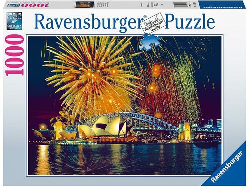 Ravensburger. Пазл карт. 1000 