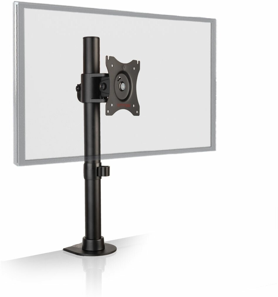 Кронштейн для мониторов Arm Media LCD-T41 черный 15"-32" макс.10кг настольный поворот и наклон верт. перемещ.