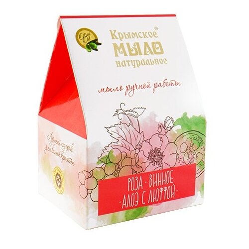 Дом Природы Набор мыла Красный, 3 шт., 100 г дом природы набор мыла med formula 3 шт 100 г