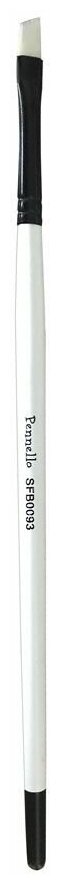 Кисть Pennello жёсткая синтетика скошенная №6 короткая ручка