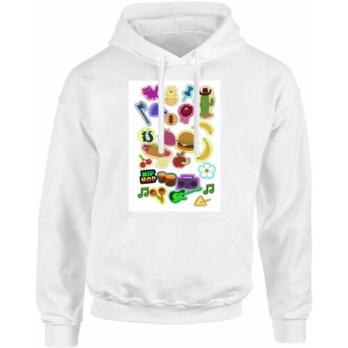 фото Худи, размер 48, белый mewni-shop