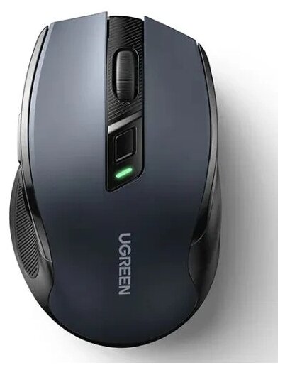 Мышь Ugreen MU006 Ergonomic Wireless Black 90545