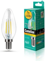 Светодиодная лампа Camelion LED7-C35-FL/830/E14