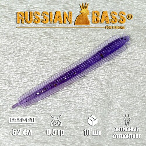Силиконовые приманки Russian Bass -Червь морской 2,2