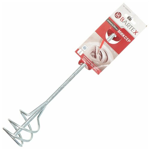 Насадка-миксер Bartex 80x400 мм для красок и смесей SDS-Plus 413₽