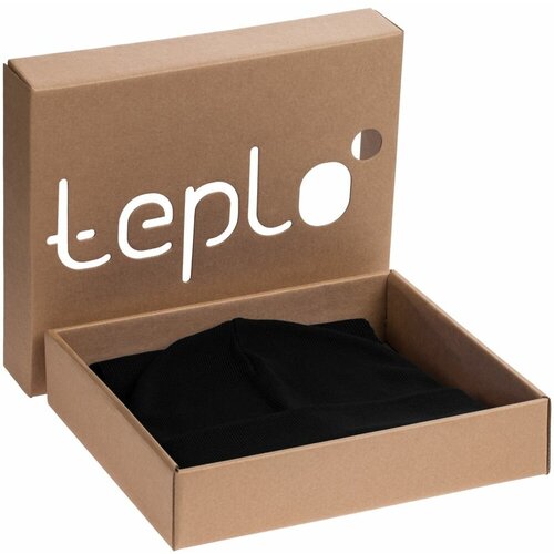 фото Шапка teplo, размер 56/60, черный