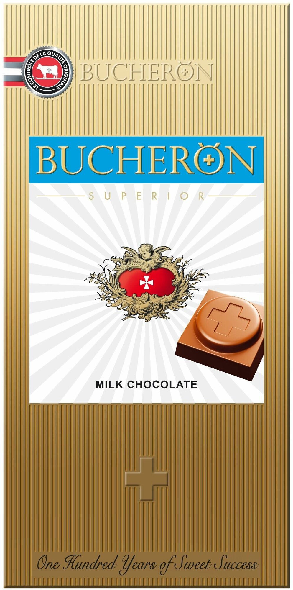 Шоколад молочный, BUCHERON SUPERIOR, 100г - фотография № 1