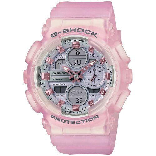 Наручные часы CASIO G-Shock, розовый, серый