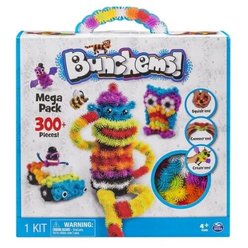 Конструктор-липучка Bunchems (Банчемс), 300 деталей