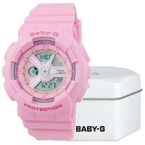 фото Наручные часы casio baby-g 15610, розовый