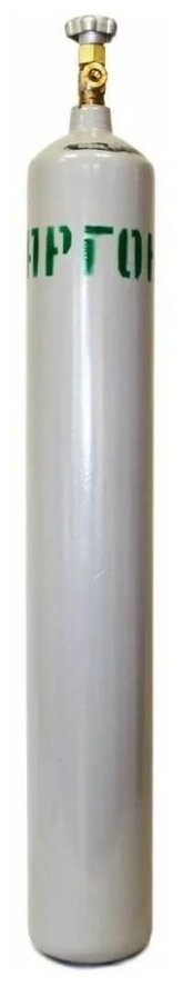 Баллон газовый для аргона 10л (d-133 мм) Ярпожинвест сварной/ Пустой без газа