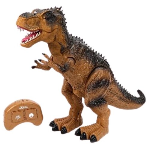 Купить Динозавр на р/у Тиранозавр Рекс/ Спинозавр , пускает пар, звуковые и световые эффекты, 2 вида в ассортименте., Junrc toys