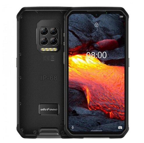 Смартфон Ulefone Armor 9E 8/128 ГБ, Dual nano SIM, черный