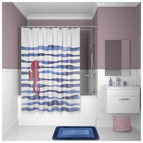 фото Штора для ванной 180*180 см (peva) (1/20) "iddis" p11pv11i11