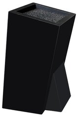 Арт. MS-01А Подставка для ножей квадратная (лапша), черная
