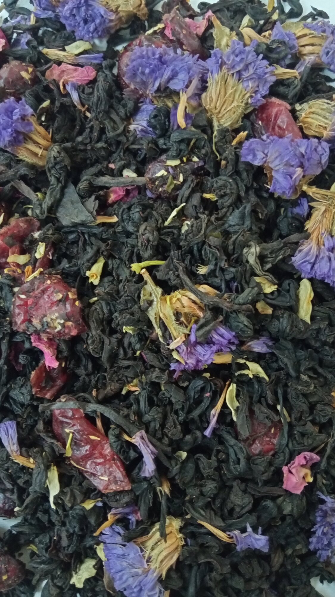 Чай Сказки Шахерезады, чай черный, чай ягодный, карамельный, 100 грамм. - фотография № 3