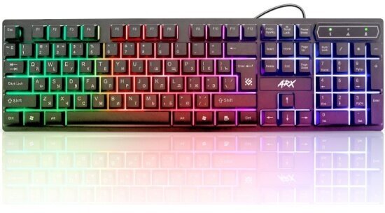 Клавиатура Defender Arx GK-196L RU, радужная подсветка (45196)