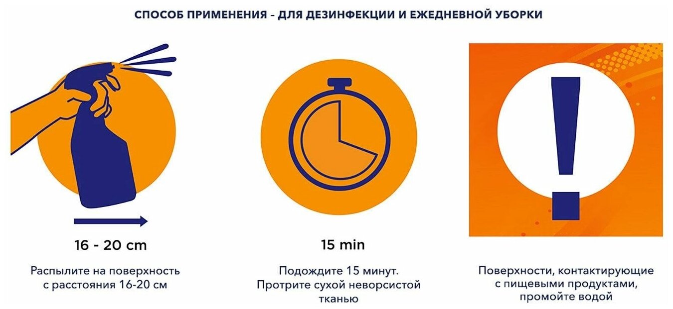 Средство для дезинфекции поверхностей Мистер Мускул триггер 500мл - фотография № 8