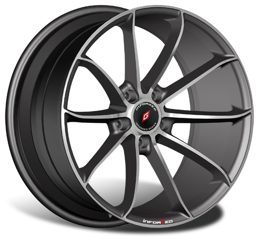 Диски Inforged IFG18 8,5x19 5x112 D66.6 ET30 цвет Black Machined