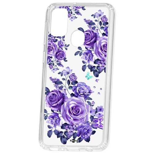 фото Чехол-накладка samsung galaxy m30s kruche print roses