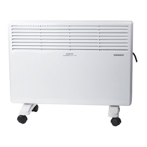 Обогреватель-конвектор SONNEN X-1500 1500 Вт напольнаянастенная установка белый 453495 629900₽