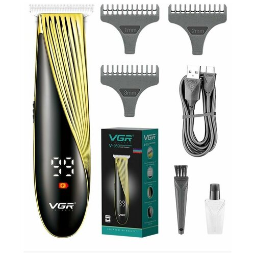 Профессиональная машинка для стрижки волос VGR V-959
