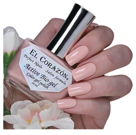 EL Corazon  Active Bio-gel polish Cream, 16 , 423/344