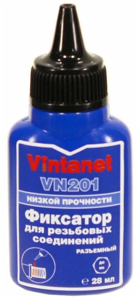 Фиксатор для резьбовых соединений Vintanet VN201 28ml VN20128ML
