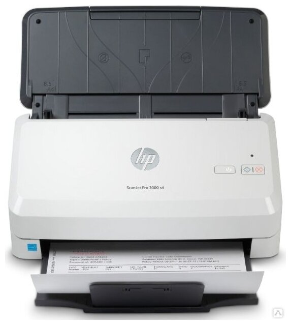 Сканер HP ScanJet Pro 3000 s4 серый/белый