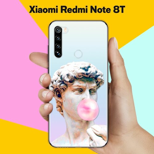 Силиконовый чехол Давид на Xiaomi Redmi Note 8T