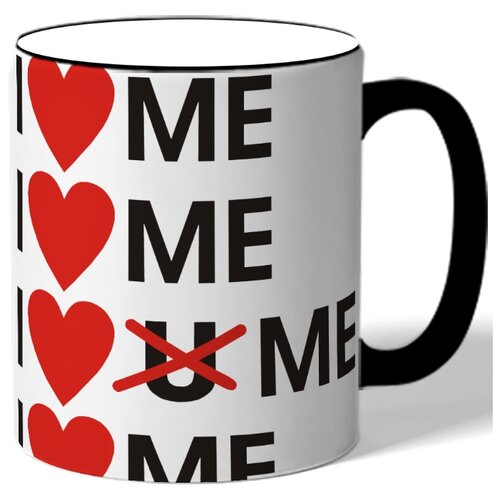 фото Кружка i love me drabs
