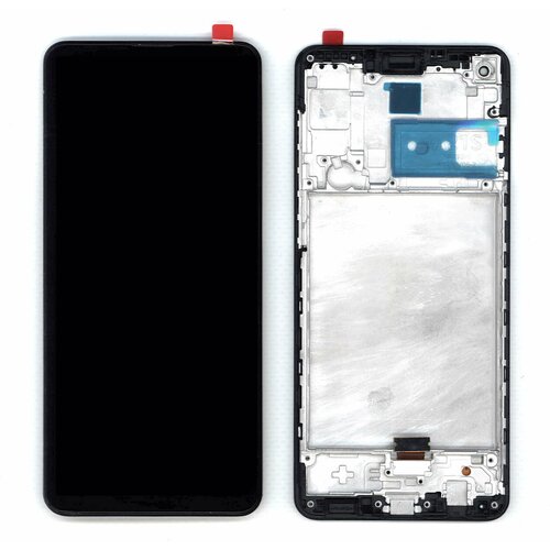 Дисплей для Samsung Galaxy A21S SM-A217F TFT черный с рамкой 6 5 original for samsung galaxy a21s display a217f a217 lcd touch screen digitizer for samsung a21s sm a217f ds a217m lcd