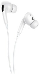 Проводные наушники внутриканальные Hoco M1 Pro series earphones, 3.5 jack (белый), 1 шт.